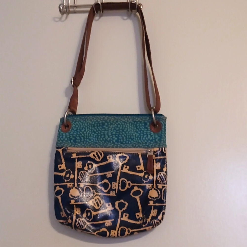 Fossil shoulder bag and matching wallet